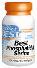 Doctors Best: Best Phosphatidyl Serine 60 SoftGels