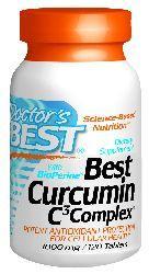 Best Curcumin C3 Complex with Bioperine, 120 Tablets