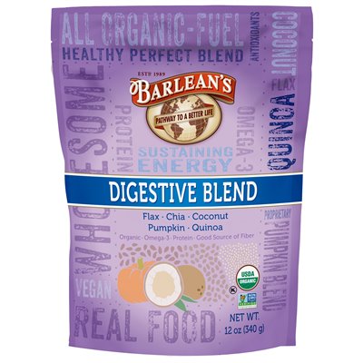 BARLEANS ESSENTIAL OILS: Organic Digestive Blend 12oz