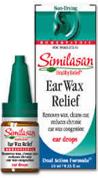 SIMILASAN: Ear Wax Relief .33 fl oz