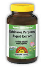 Natures Life: Echinacea Liquid 450 mg 60ct