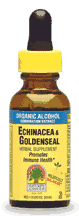 NATURE'S ANSWER: Echinacea  Goldenseal With Organic Alcohol 1 fl oz