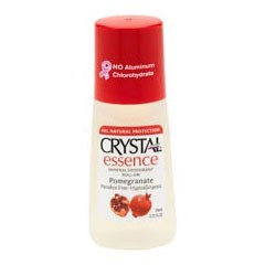 CRYSTAL BODY DEODORANT (French Transit): Mineral Deodorant Roll-On Pomegranate 2.25 oz
