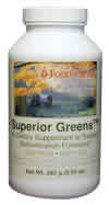 FOODSCIENCE OF VERMONT: Superior Greens 282 gm
