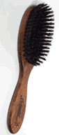FUCHS BRUSHES: Hairbrush Boar Bristle All Round Wood Handle 1 brush