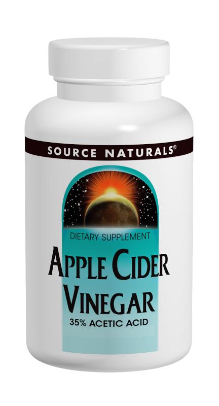 Apple Cider Vinegar 500mg 180 tab from SOURCE NATURALS