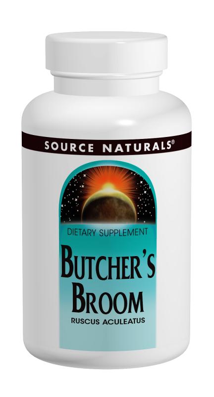 SOURCE NATURALS: Butcher's Broom 500 mg 250 tabs