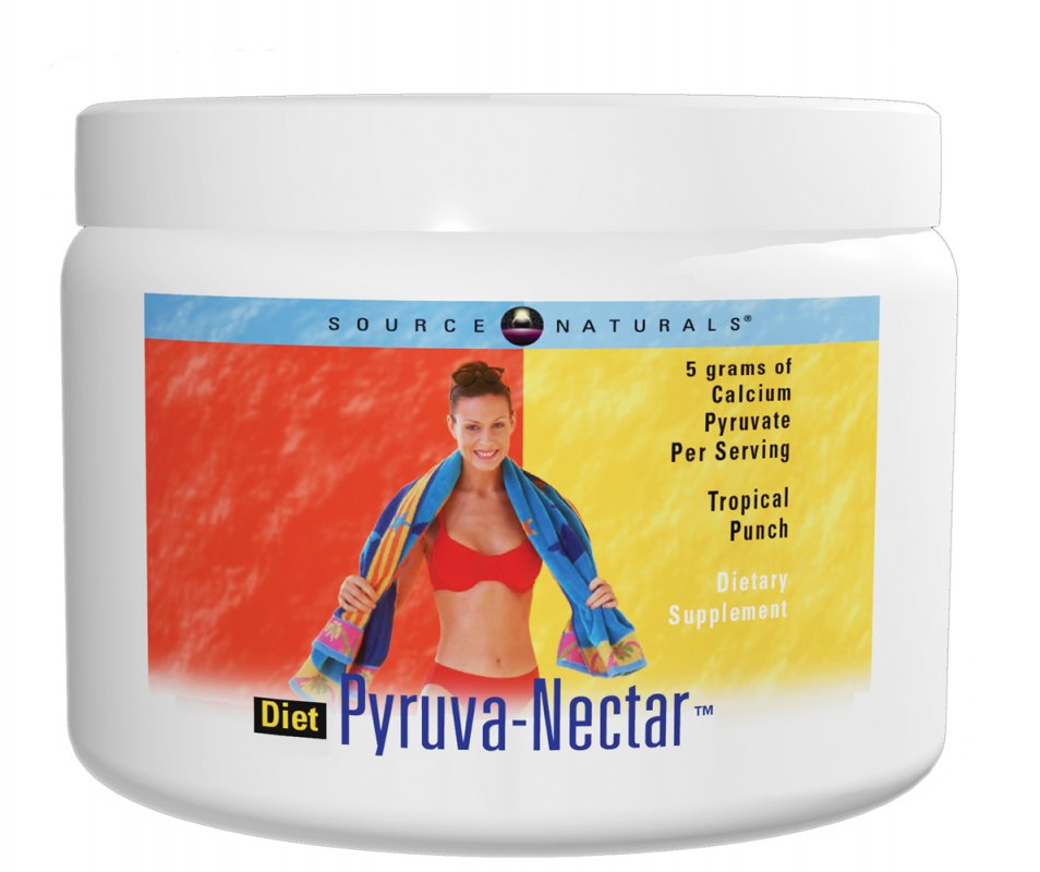 SOURCE NATURALS: Diet Pyruva-Nectar Drink Mix 320 gm