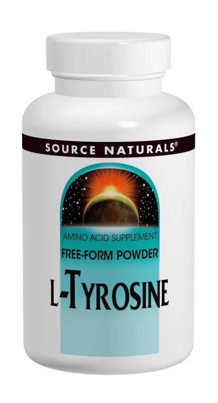 SOURCE NATURALS: L-Tyrosine 500 mg 50 tabs