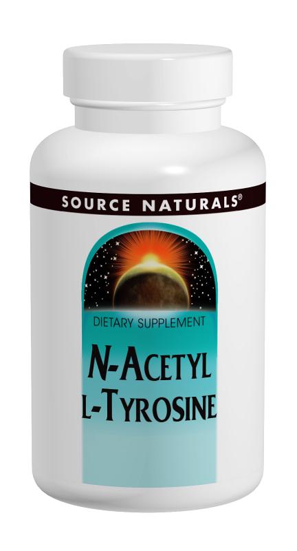SOURCE NATURALS: N-Acetyl L-Tyrosine 300 mg 30 tabs