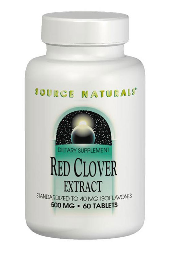 SOURCE NATURALS: Red Clover Leaf Extract 30 tabs