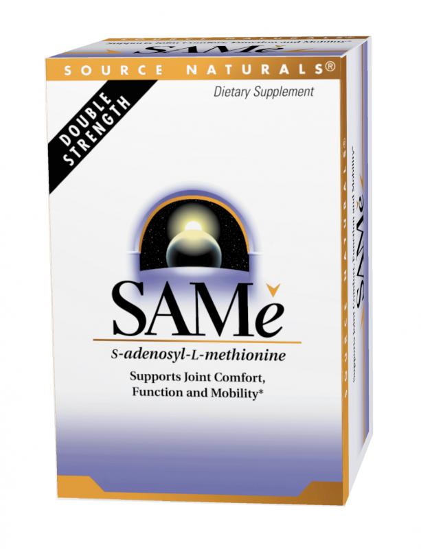 SAMe (S-adenosyl-L-methionine) 200 mg, 20 tabs