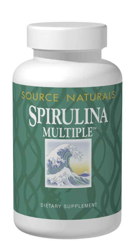 SOURCE NATURALS: Spirulina Multiple 100 tabs