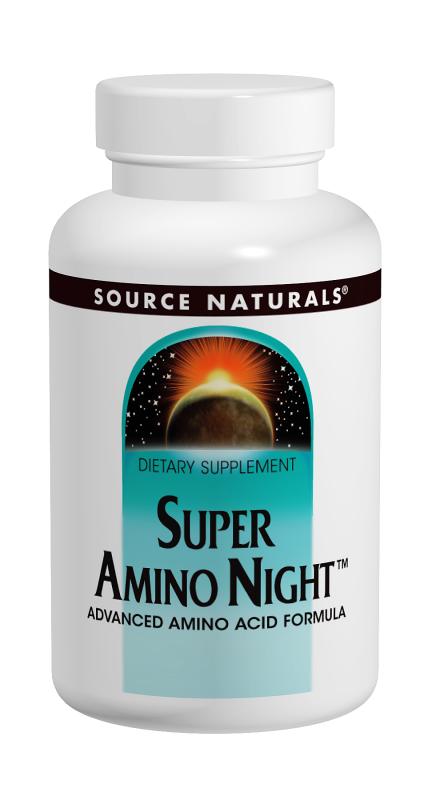 SOURCE NATURALS: Super Amino Night 120 tabs