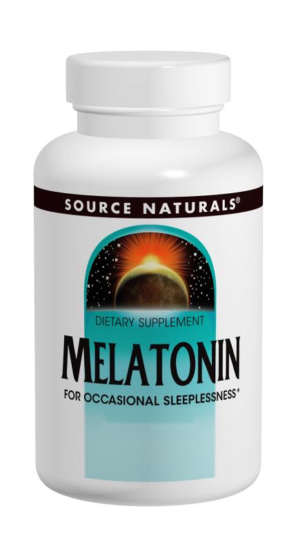 SOURCE NATURALS: Melatonin 3 mg 60 tabs