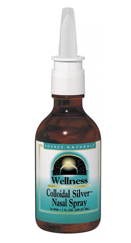Wellness Colloidal Silver Nasal Spray 10 ppm, 2 fl oz