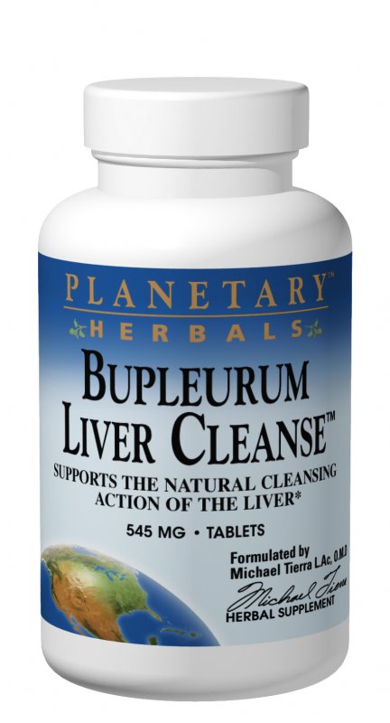 PLANETARY HERBALS: Bupleurum Liver Cleanse 72 tabs