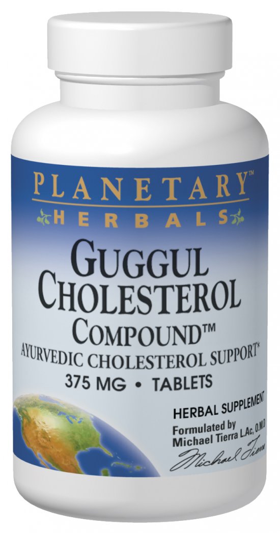 Guggul Cholesterol Compound 42 tabs from PLANETARY HERBALS