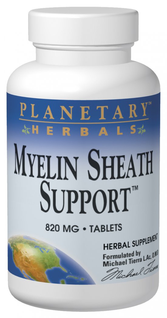 PLANETARY HERBALS: Myelin Sheath Support 45 tabs