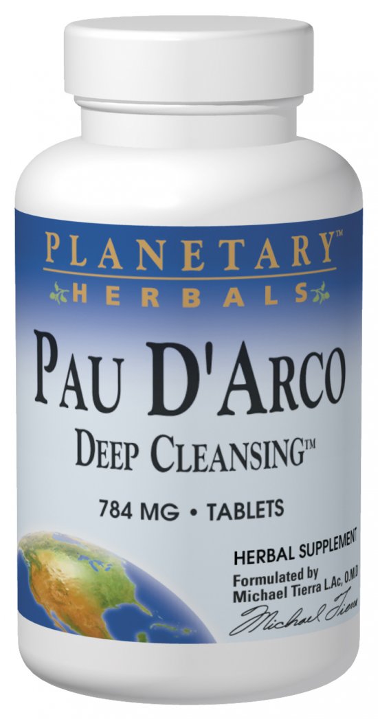 PLANETARY HERBALS: Pau D'Arco Deep Cleansing 800 mg 150 tabs