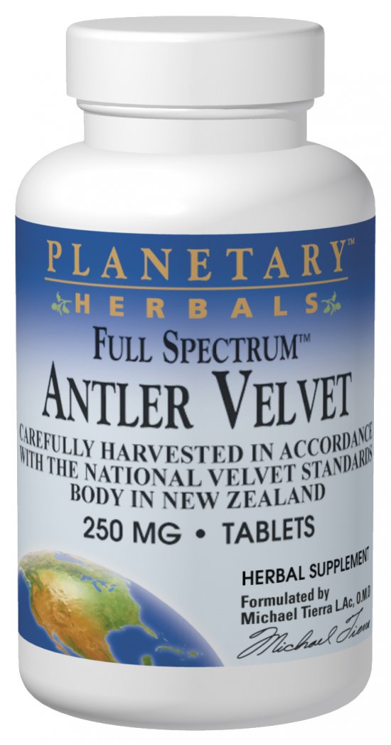 PLANETARY HERBALS: Full Spectrum Antler Velvet 30 tabs
