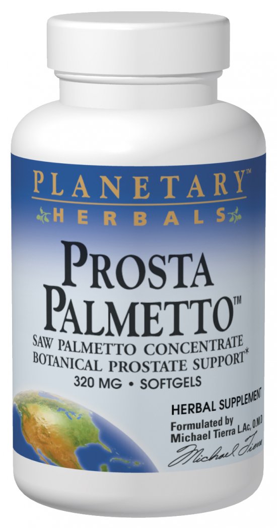 Prosta Palmetto 320 mg 60 softgels from PLANETARY HERBALS