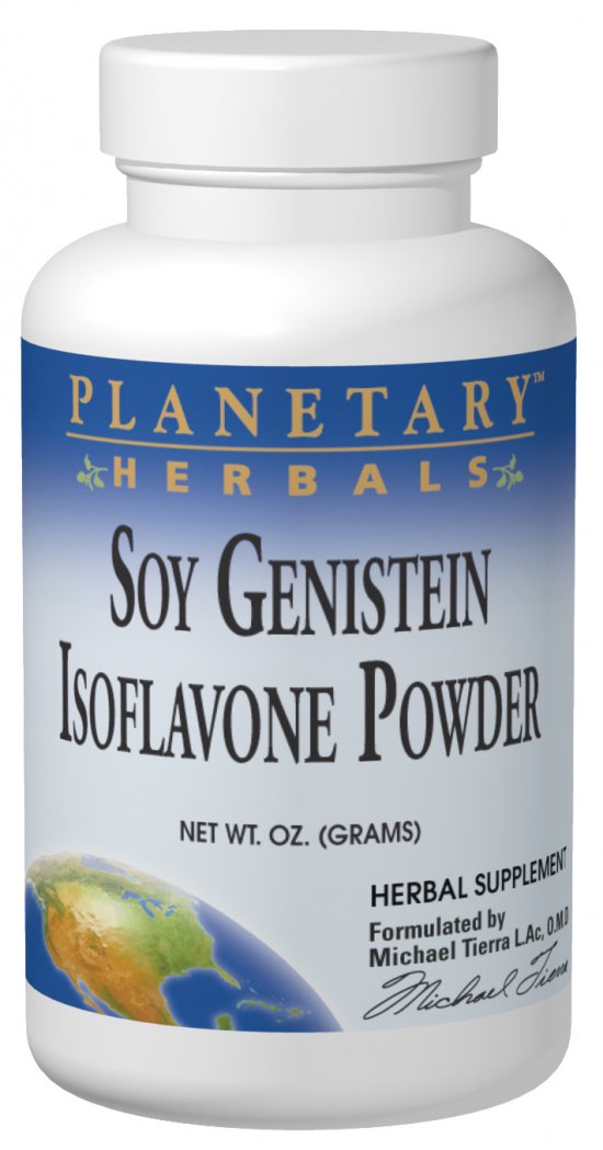 PLANETARY HERBALS: Soy Genistein Isoflavone Pwd 2 oz