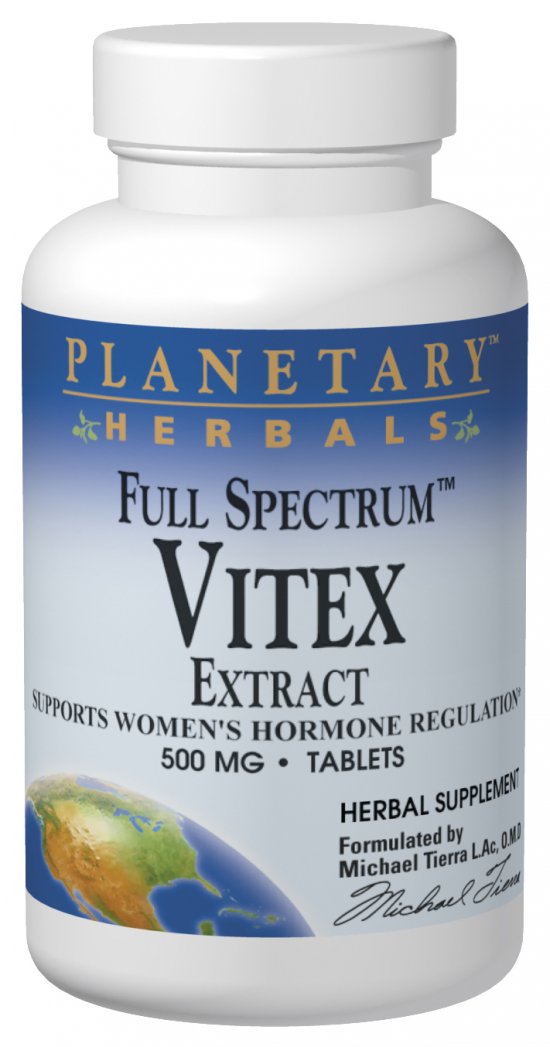 Full Spectrum Vitex Extract 60 tabs from PLANETARY HERBALS