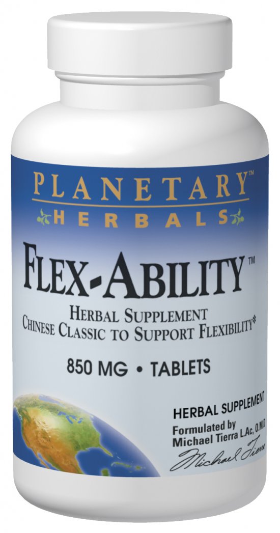 PLANETARY HERBALS: Flex-Ability 60 tabs