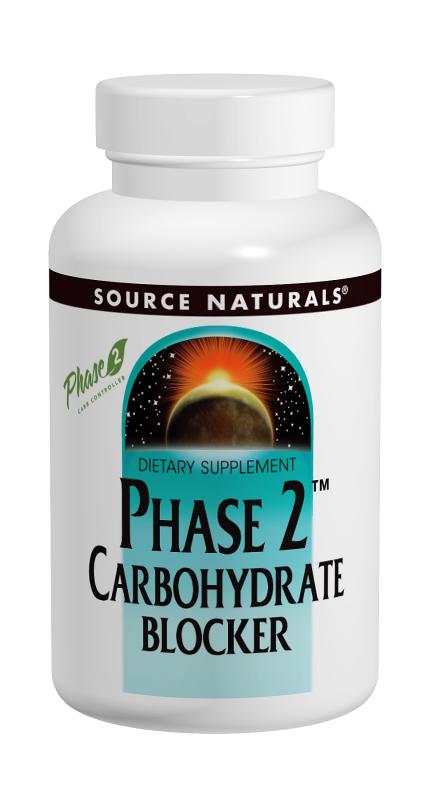 SOURCE NATURALS: Phase 2 Carbohydrate Blocker 120 tabs