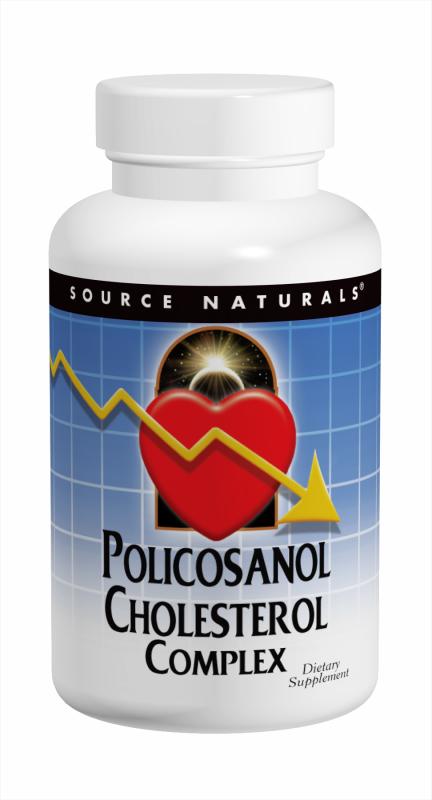 Policosanol Cholesterol Complex 30 tabs from SOURCE NATURALS