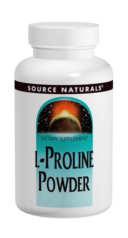 SOURCE NATURALS: L-Proline Powder 4 oz