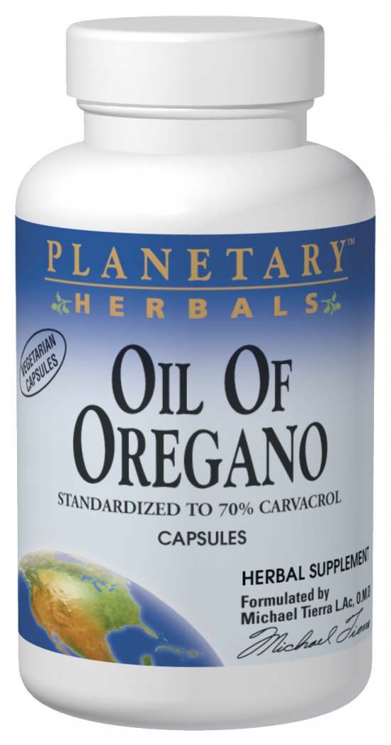 PLANETARY HERBALS: Oil of Oregano Caps 30 caps