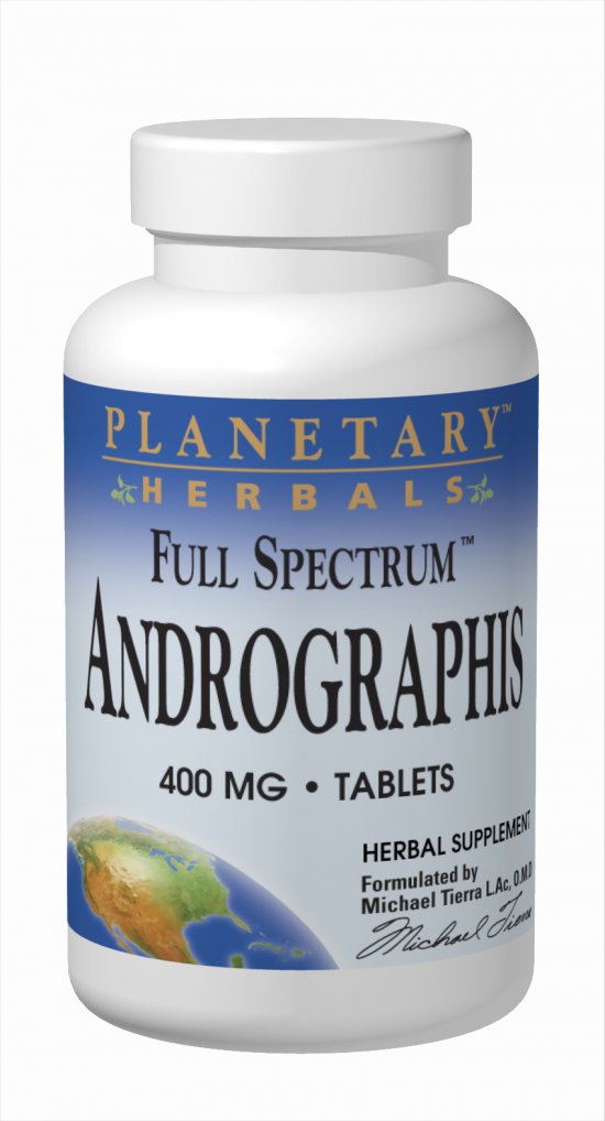 PLANETARY HERBALS: Full Spectrum Andrographis 60 tabs