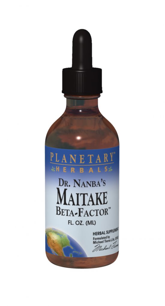 PLANETARY HERBALS: Dr. Nanba's Maitake Beta-Factor Liquid 4 fl oz