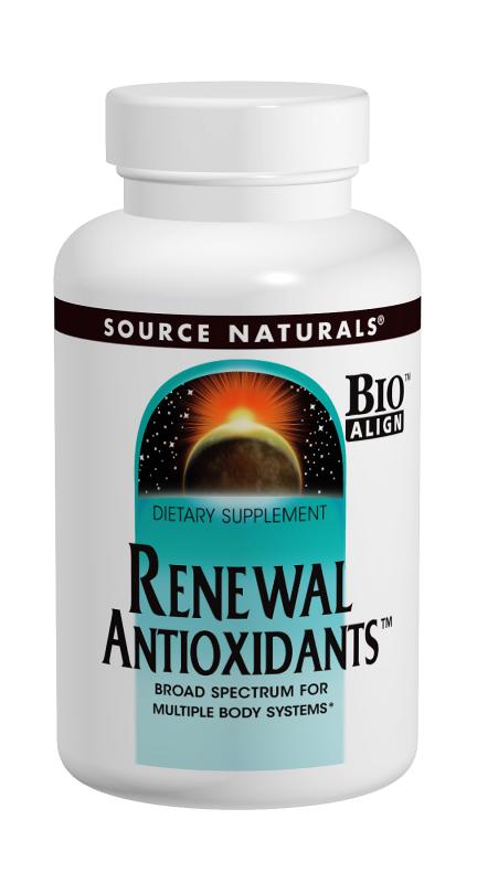 SOURCE NATURALS: Renewal Antioxidants 60 tablet