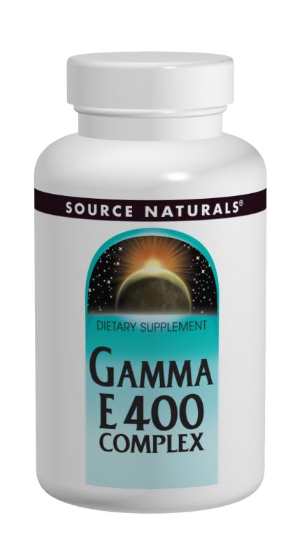 GAMMA E 400 Complex 30 softgels from SOURCE NATURALS
