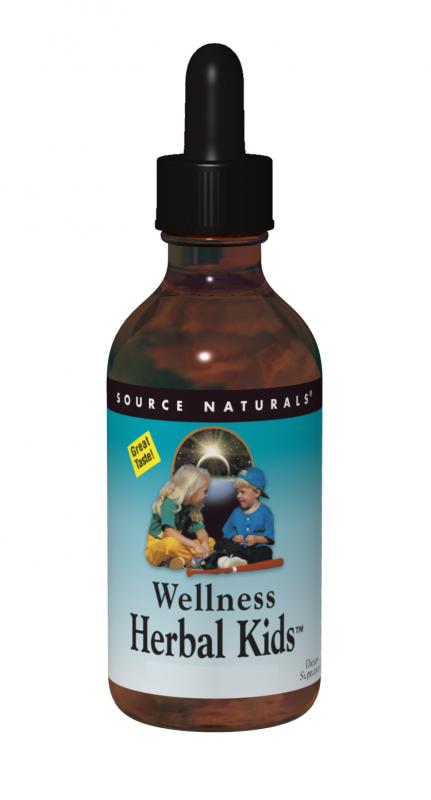 SOURCE NATURALS: Wellness Herbal Kids Liquid 2 oz