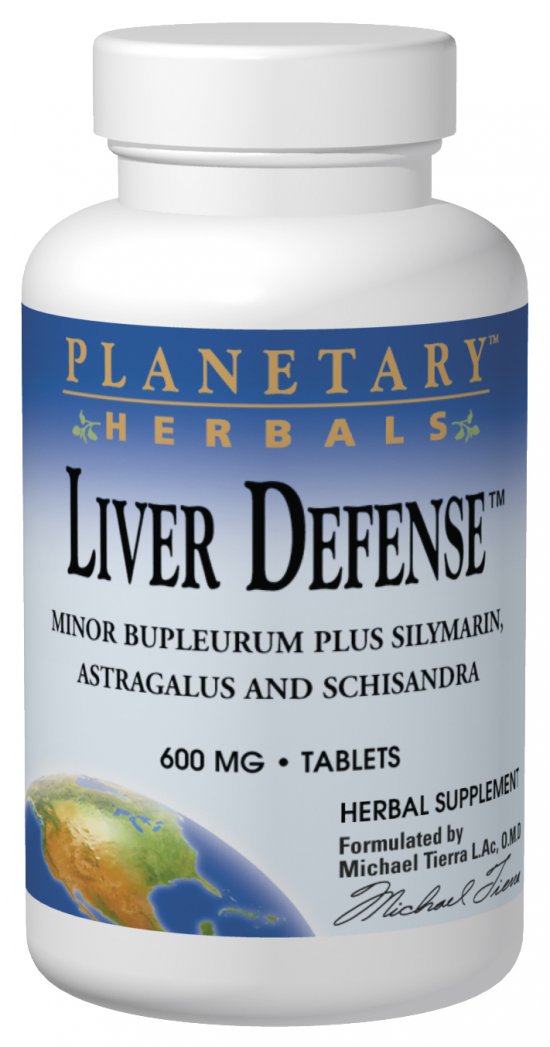 PLANETARY HERBALS: Liver Defense 120 tabs