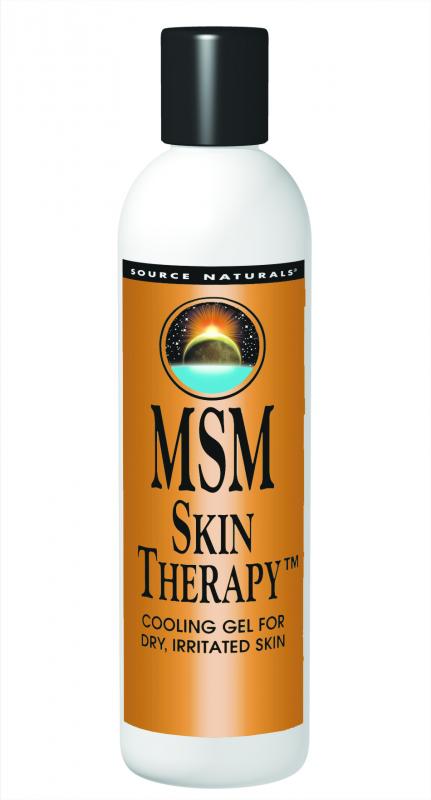 SOURCE NATURALS: MSM Skin Therapy Cooling Gel 4 oz. Gel For Dry Skin