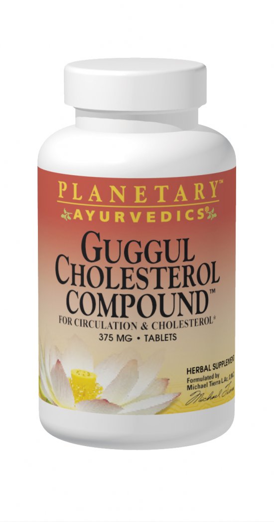 PLANETARY HERBALS: Guggul Cholesterol Compound Ayurvedic 90 tabs