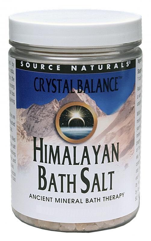 SOURCE NATURALS: CRYSTAL BAL HIMALAYAN BATHSALT 16OZ