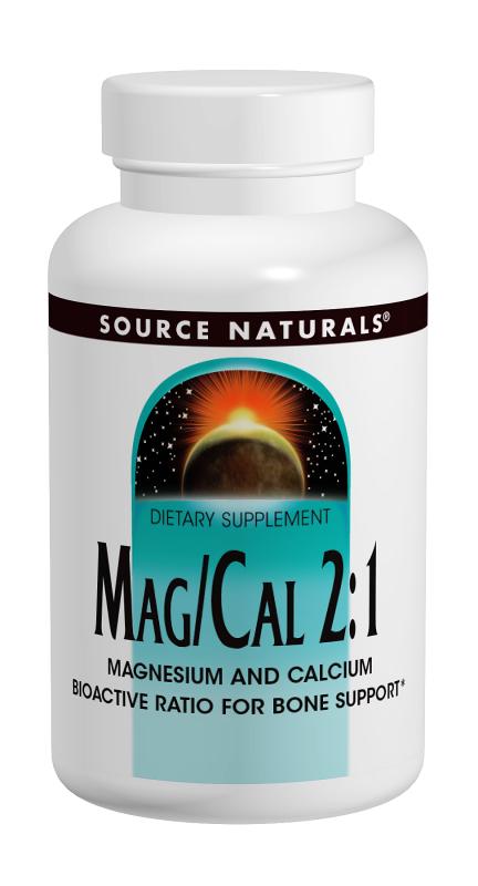Mag  Cal 2-1 370 mg 90 caps from Source Naturals