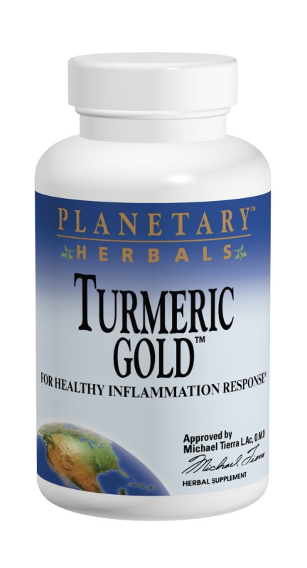 PLANETARY HERBALS: TURMERIC GOLD 500MG TAB 120T