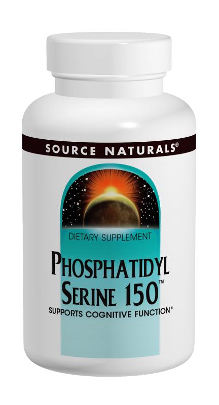 SOURCE NATURALS: Phosphatidyl Serine 150 30 tabs