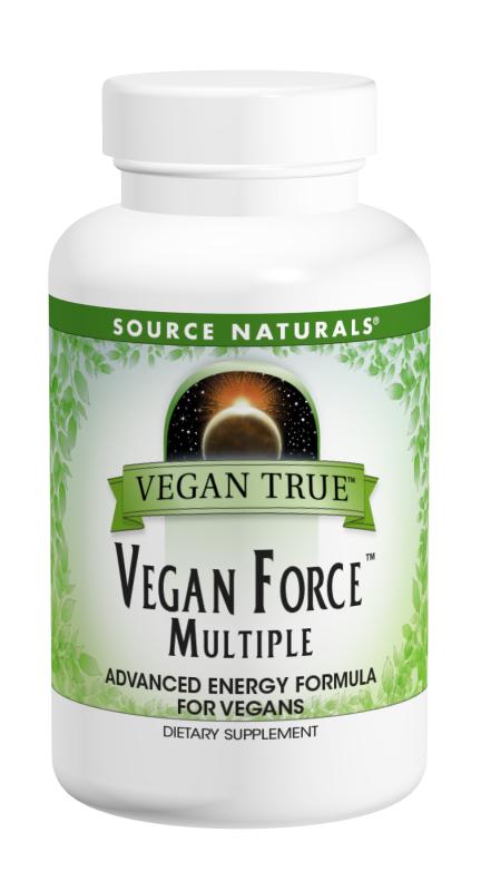 SOURCE NATURALS: Vegan Life Force Multiple 60 Tabs