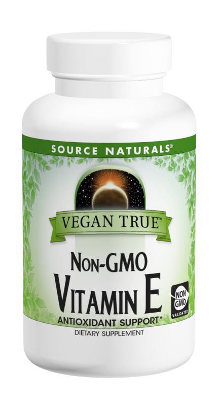 SOURCE NATURALS: Vegan True Vitamin E D-Alpha Tocopheryl Succinate 50 tablet