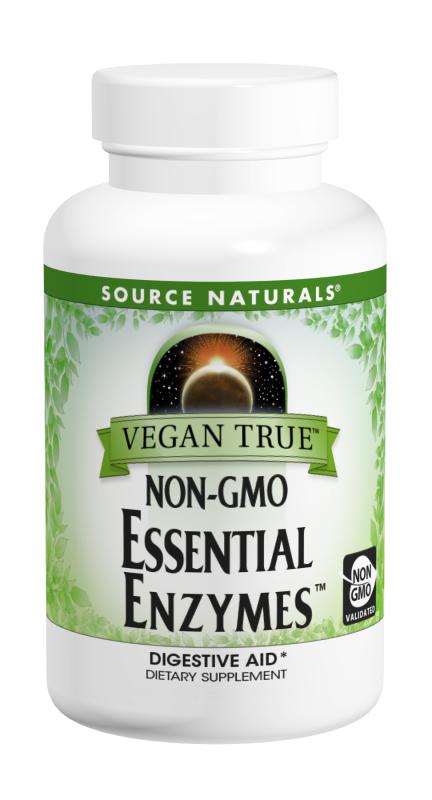 Essential Enzymes Vegan True, 45 Veg Caps