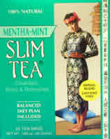 HOBE LABS: Slim Tea Mentha-Mint 24 bags