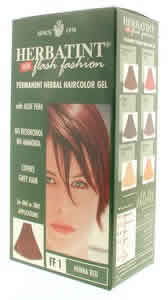 HERBAVITA NATURAL HAIR COLOR: Herbatint® Flash Fashion Henna Red 130 ml